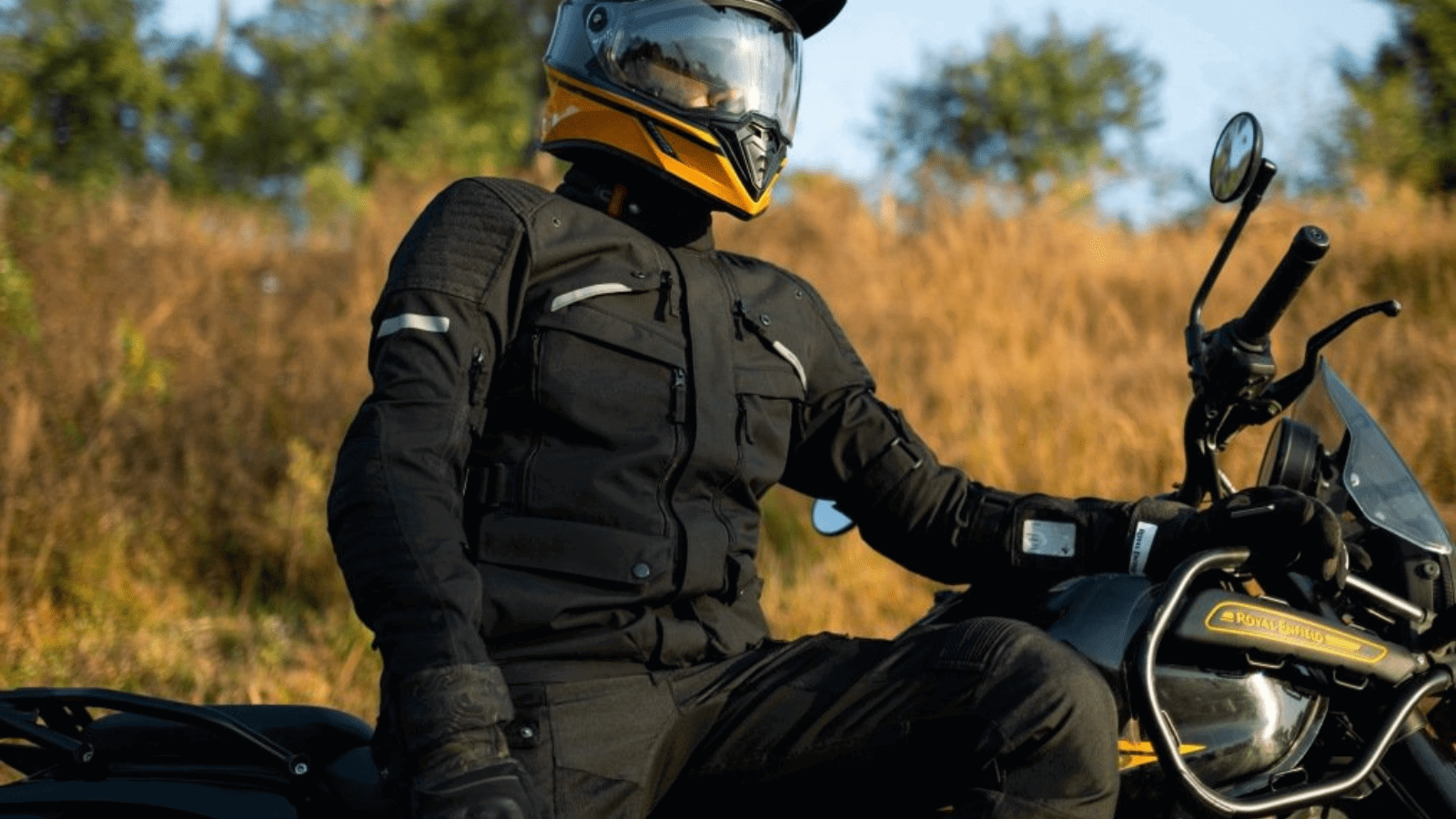 New Royal Enfield riding jacket.