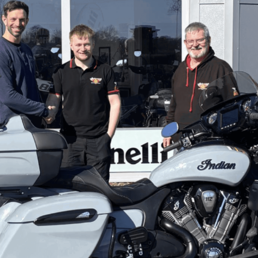 Indian Motorcycle and Holywood Service Station.