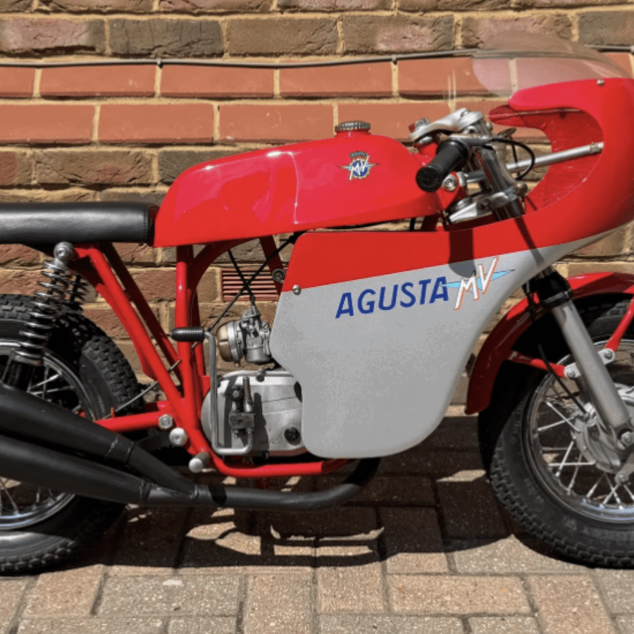 Mini MV Agusta GP replica. Credit: Iconic Auctioneers.