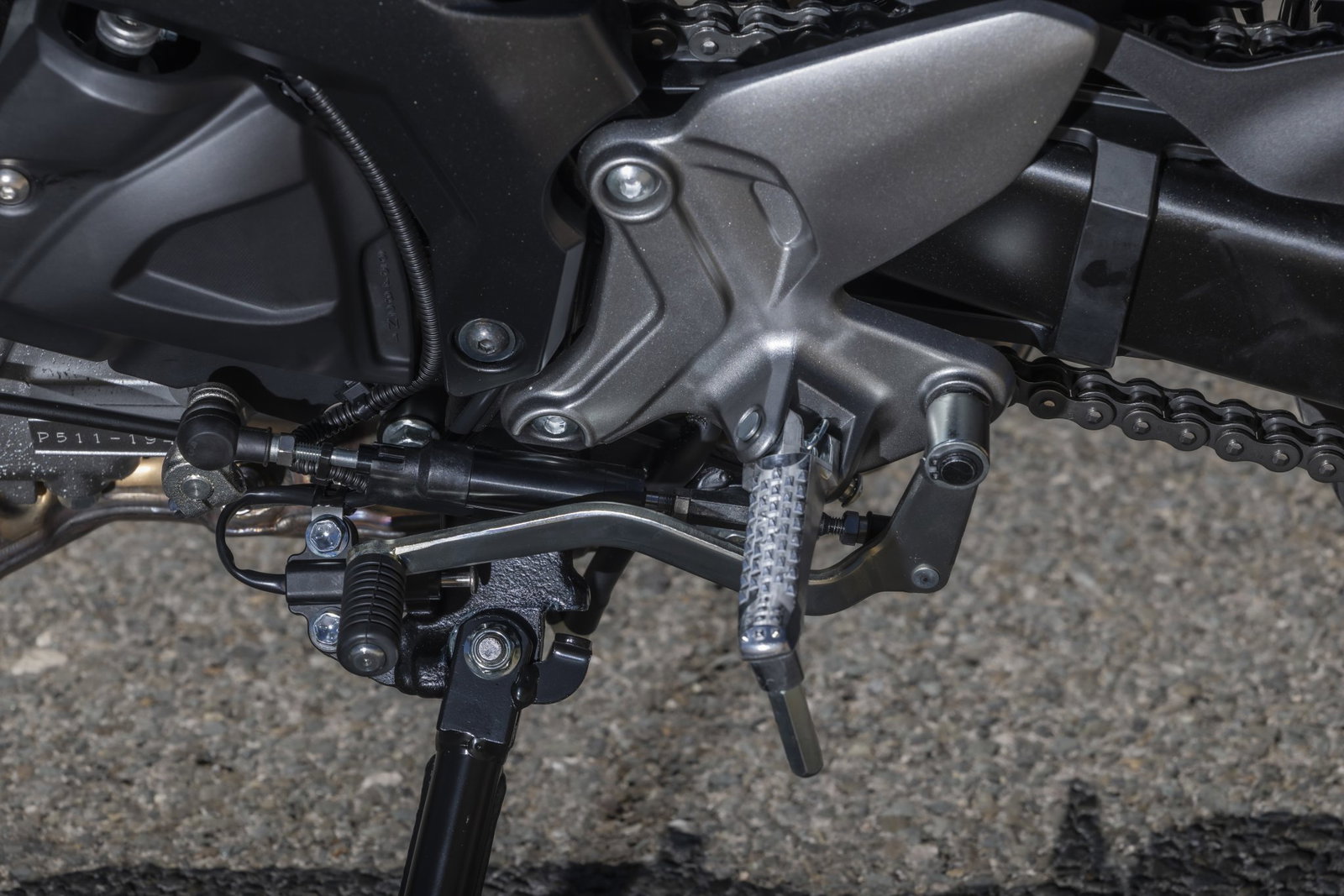 The Suzuki SV7-GX - detail