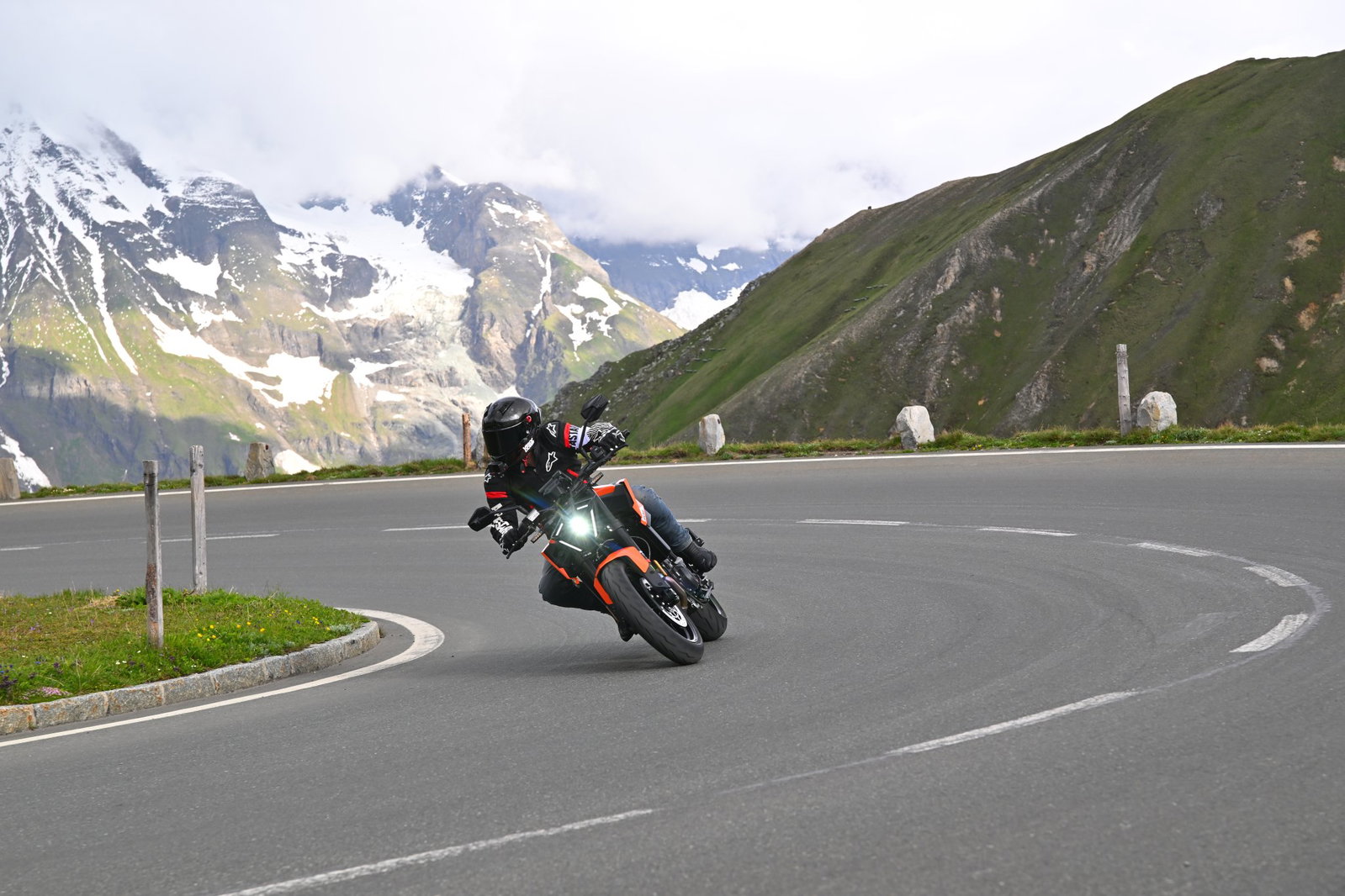 The 2026 KTM 790 Duke - riding