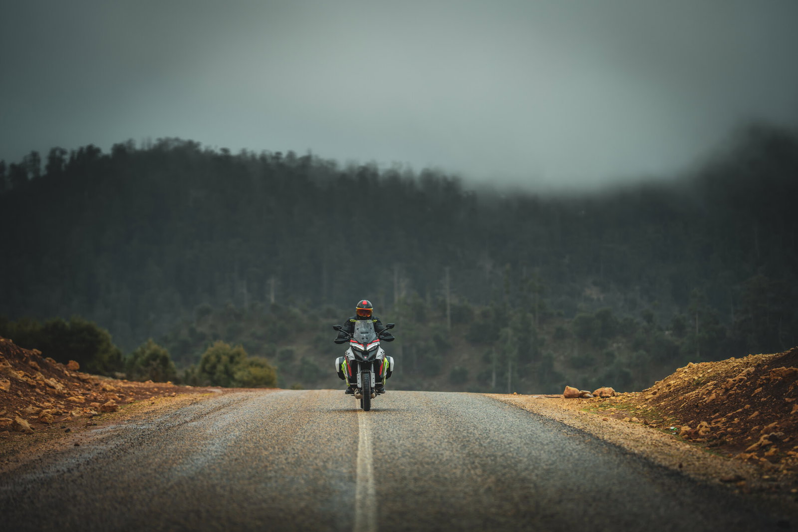 Ducati Multistrada V4 motorcycle.