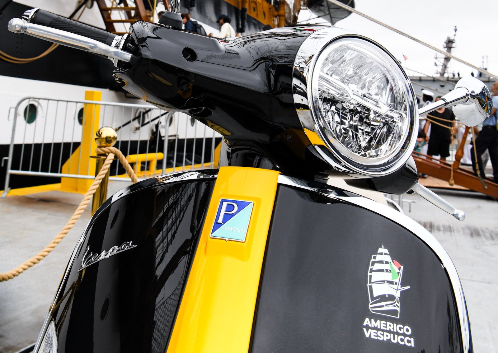 The Vespa Amerigo Vespucci scooter