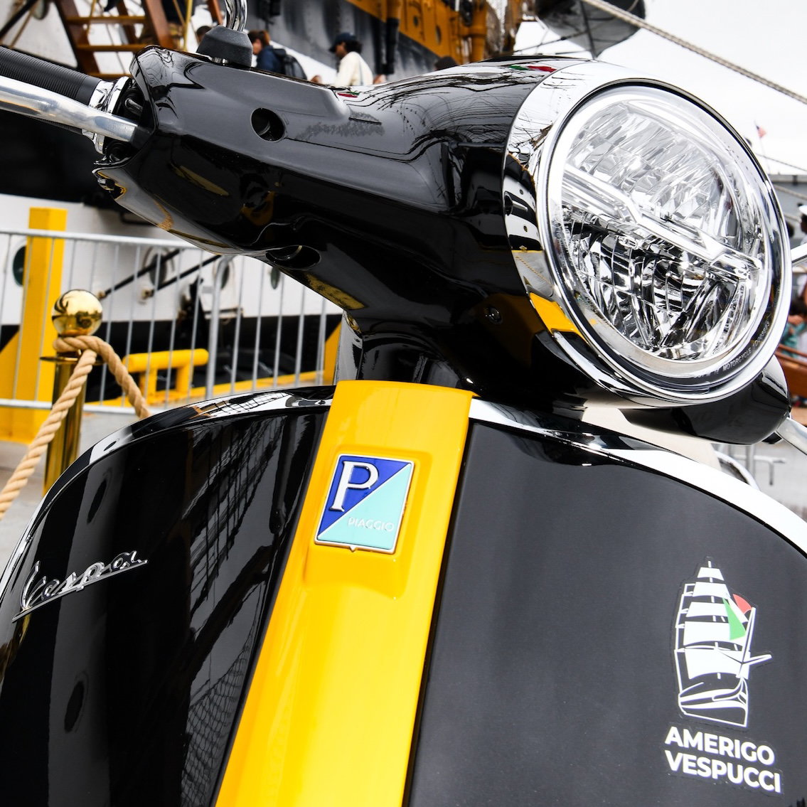 The Vespa Amerigo Vespucci scooter