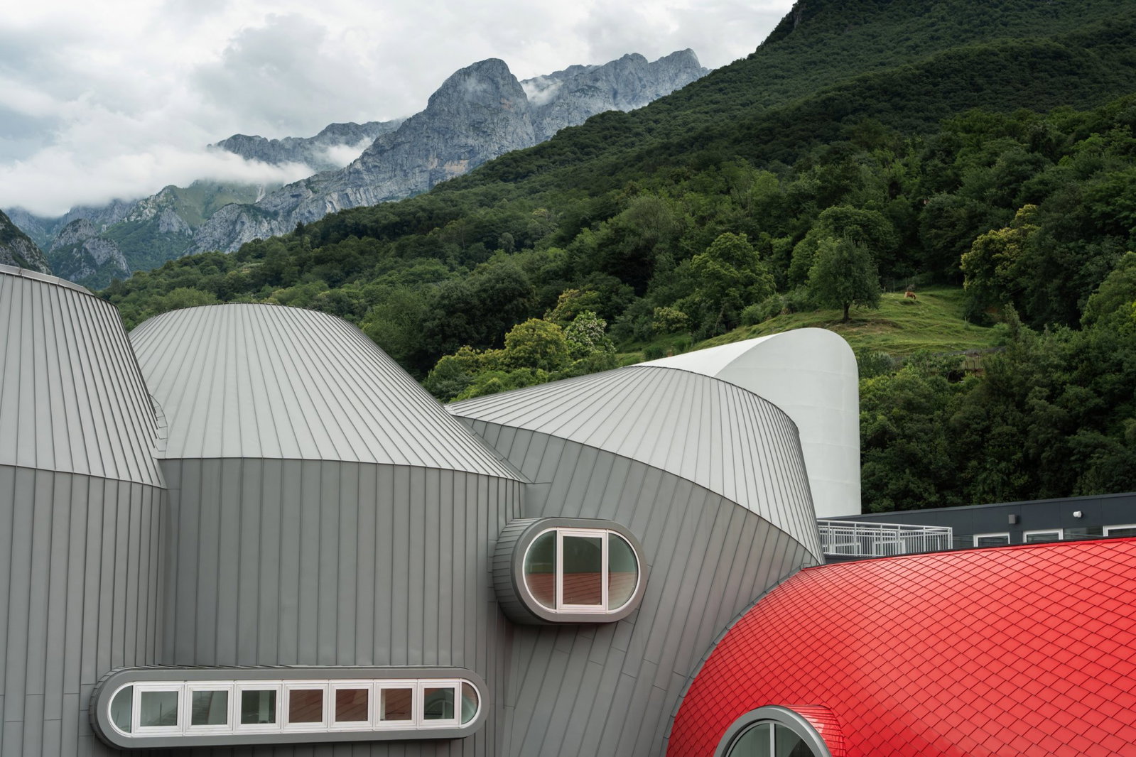 The new Moto Guzzi factory and visitor centre