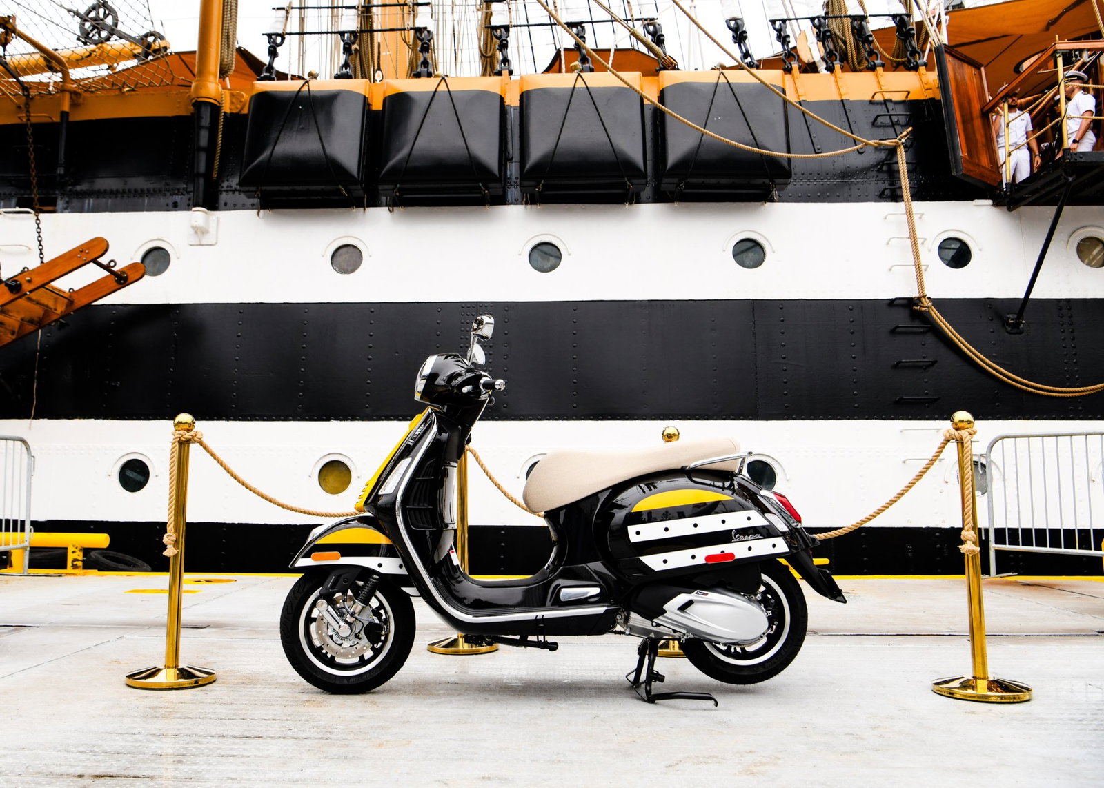 The Vespa Amerigo Vespucci scooter