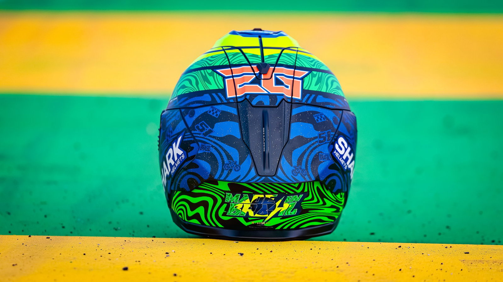 Eric Granado Shark Skwal Cup replica helmet