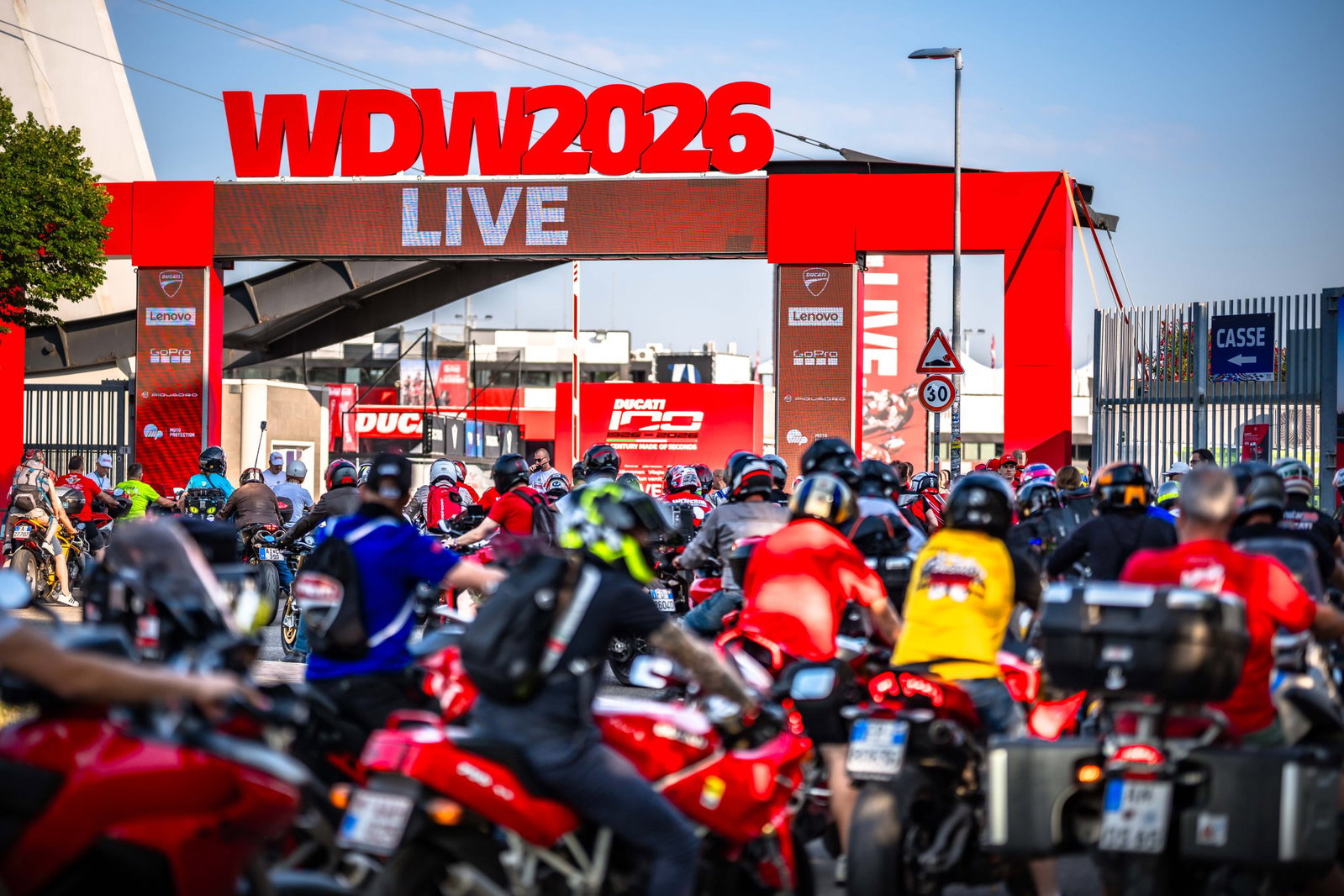 Ducatisti at World Ducati Week 2026.