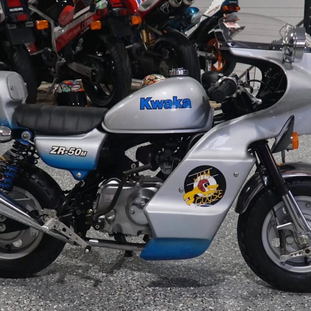 A Honda Z50J Jim Goose replica