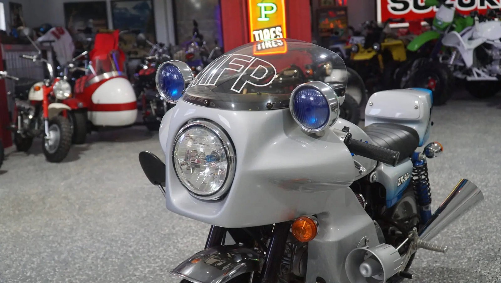 A Honda Z50J Jim Goose replica