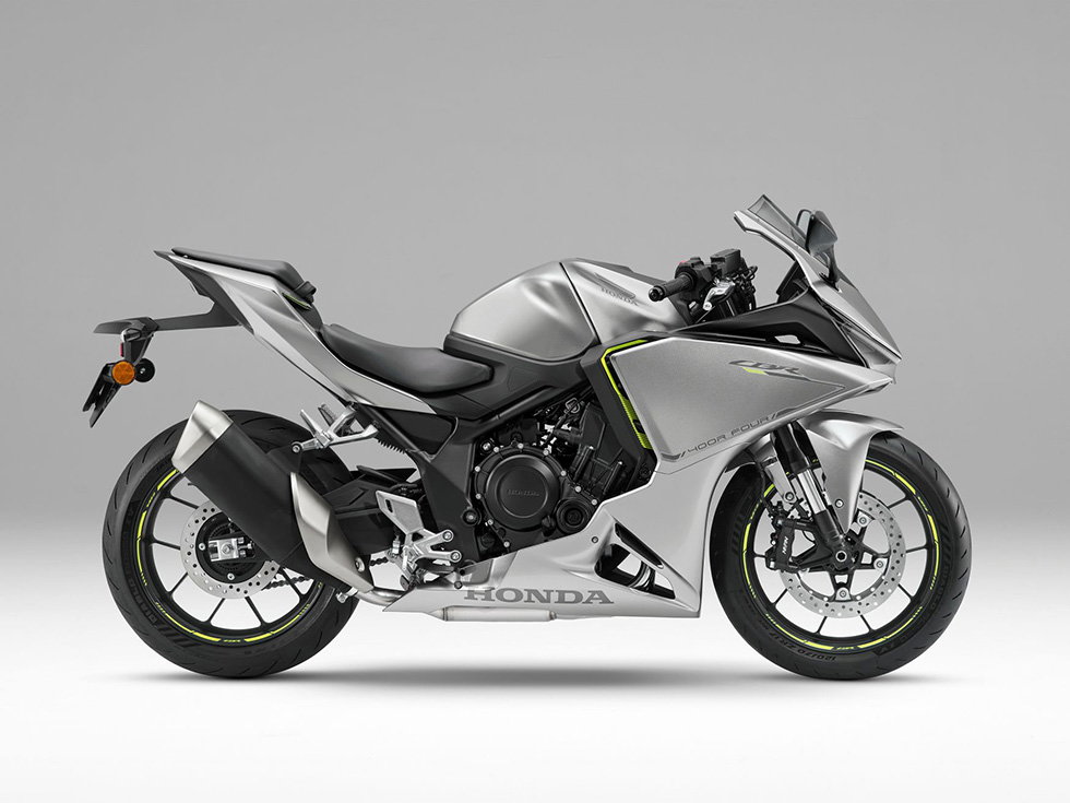 New Honda CBR400R Four E-Clutch.