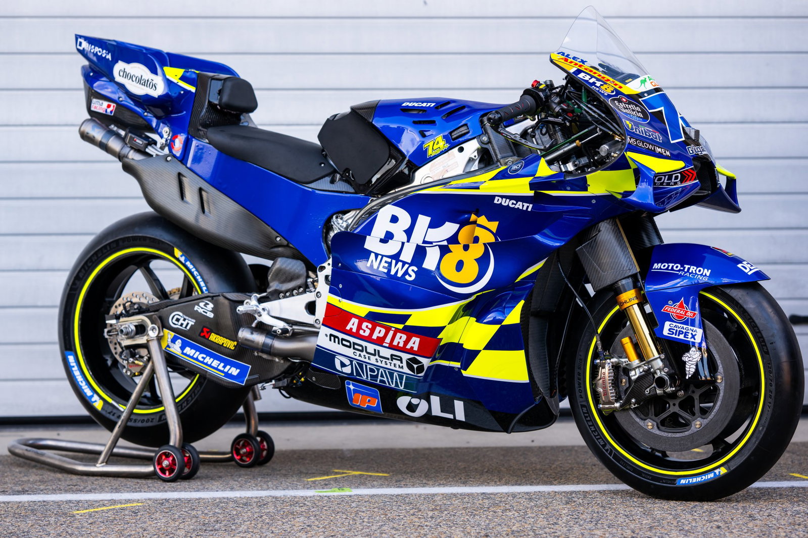 Sete Gibernau-inspired Gresini Racing Ducati.