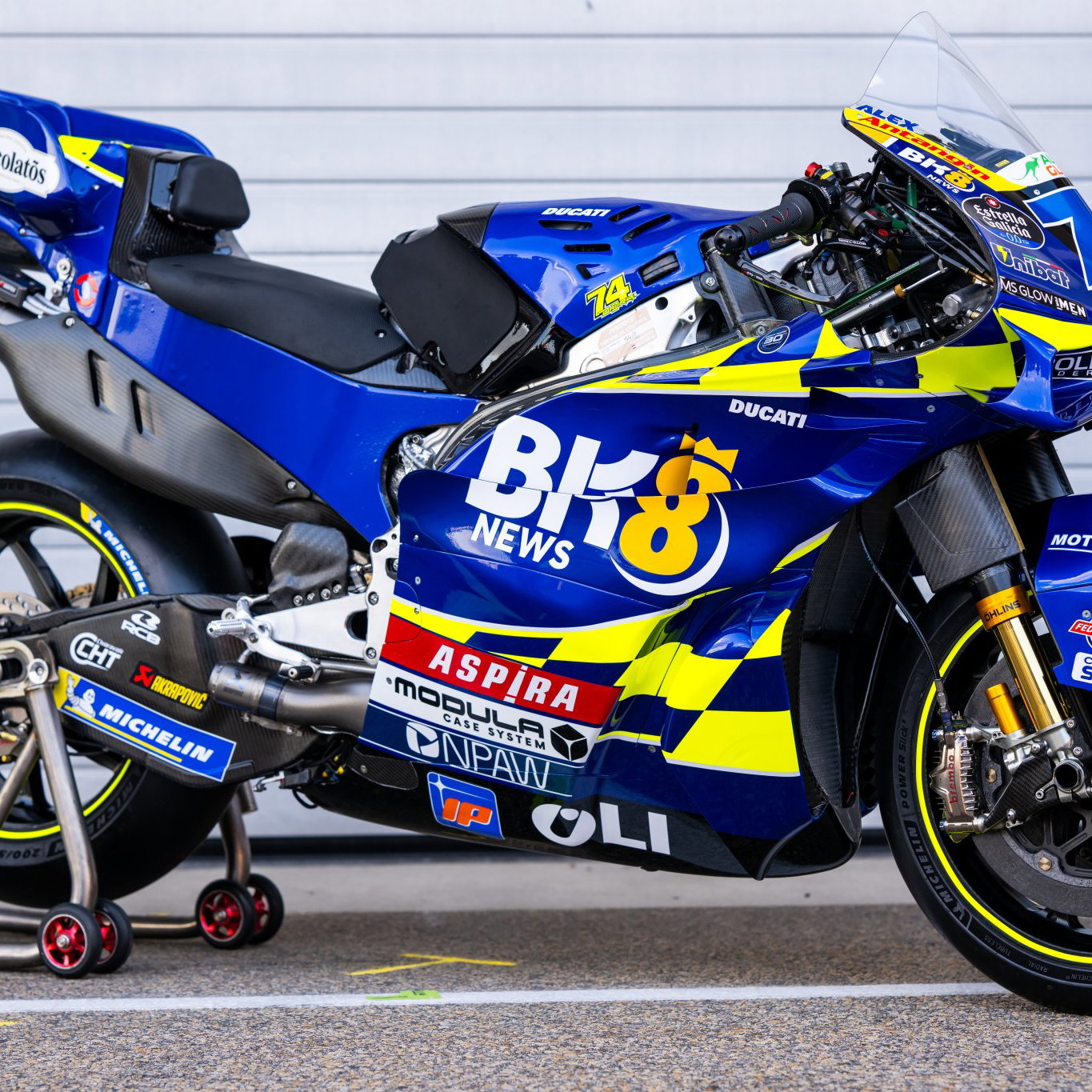 Sete Gibernau-inspired Gresini Racing Ducati. 