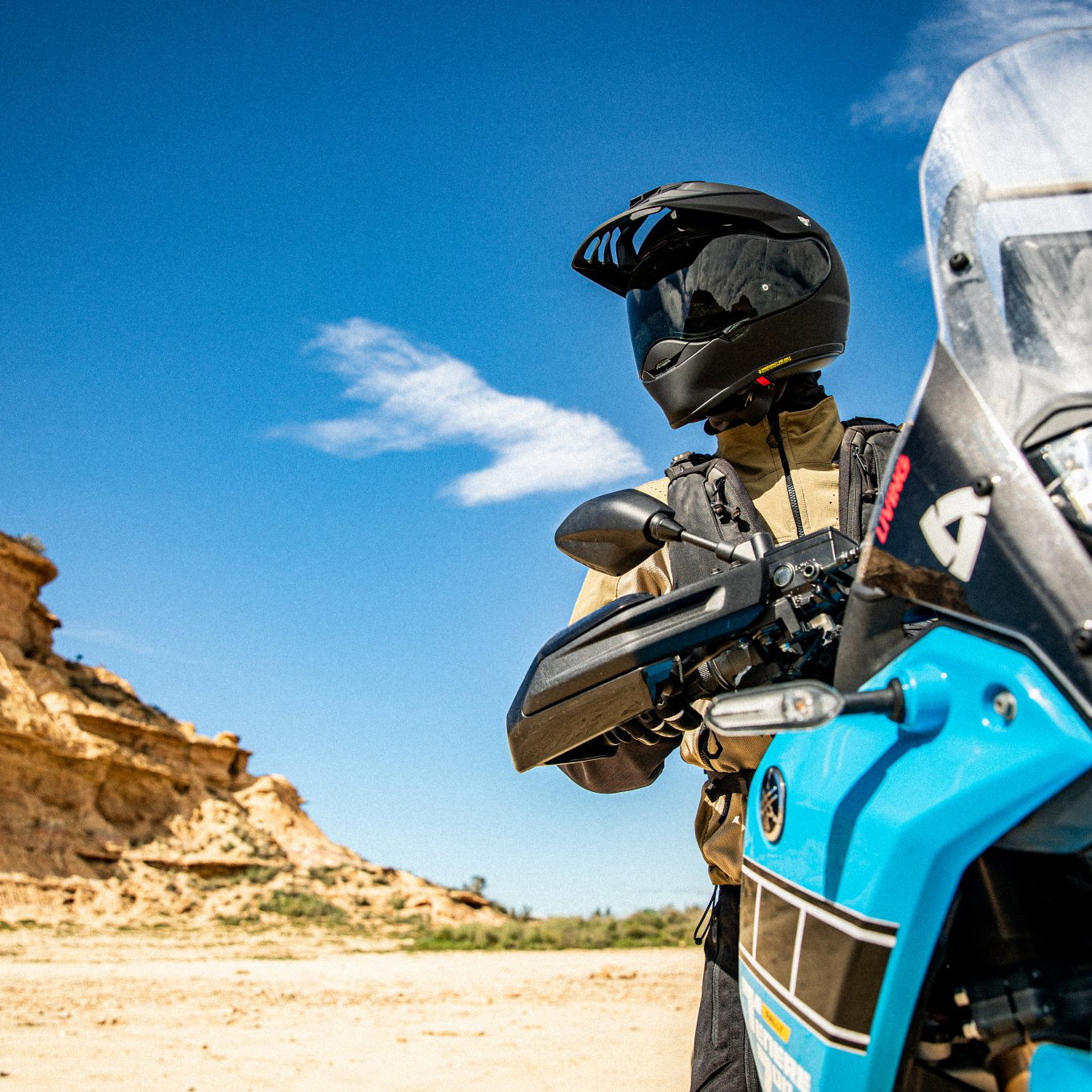 The new Shoei Hornet ADV 06 adventure motorcycle helmet