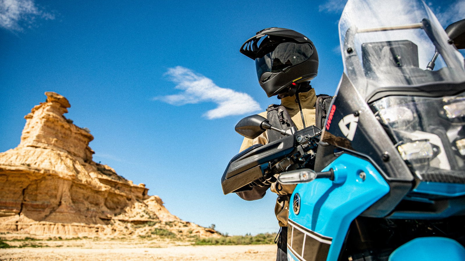 The new Shoei Hornet ADV 06 adventure motorcycle helmet