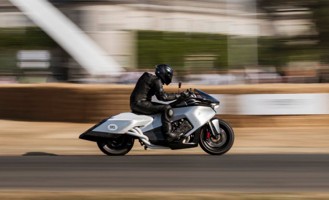 The BMW K18 Vision at Goodwood Festival of Speed
