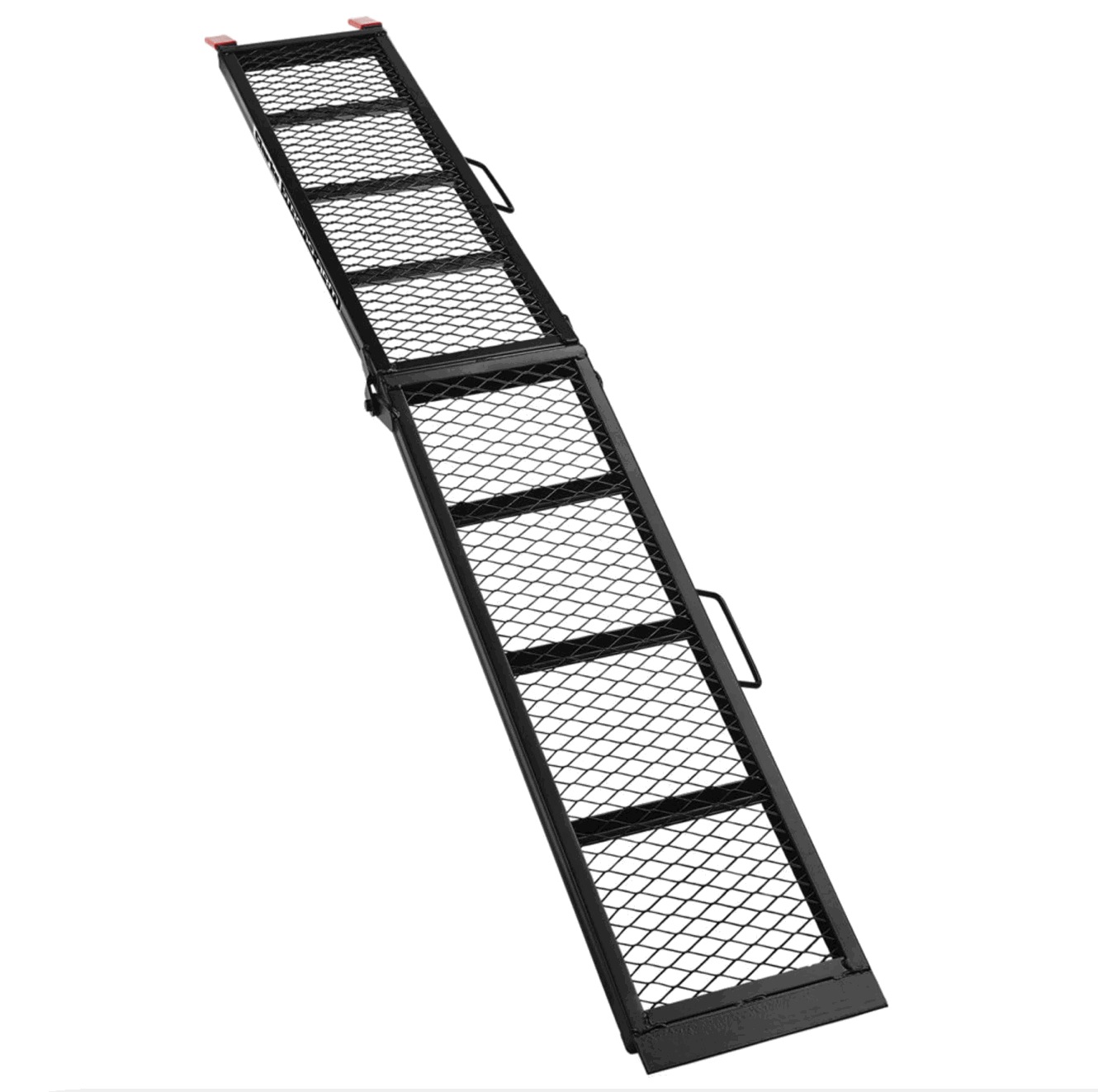 Clarke CFSR360 Steel Mesh Folding Ramp (360kg) when opened.