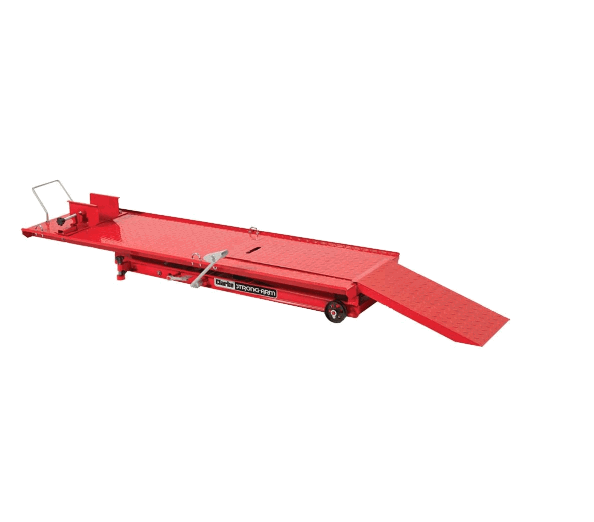 The Clarke CML7 360kg Motorcycle Lift.