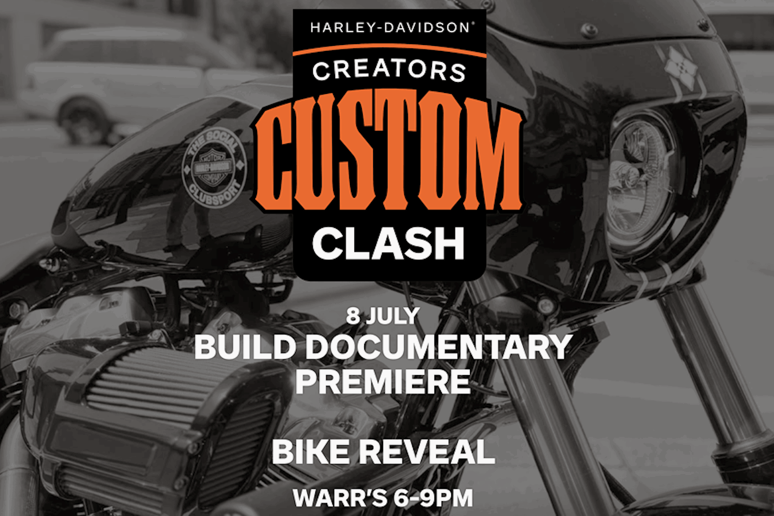 Harley-Davidson Custom Clash UK reveal