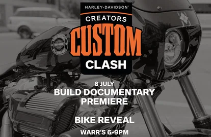 Harley-Davidson Custom Clash UK reveal