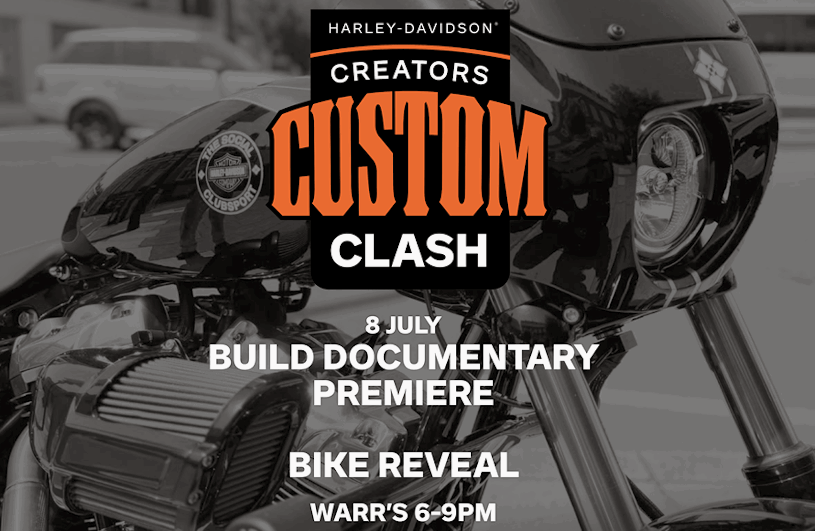 Harley-Davidson Custom Clash UK reveal