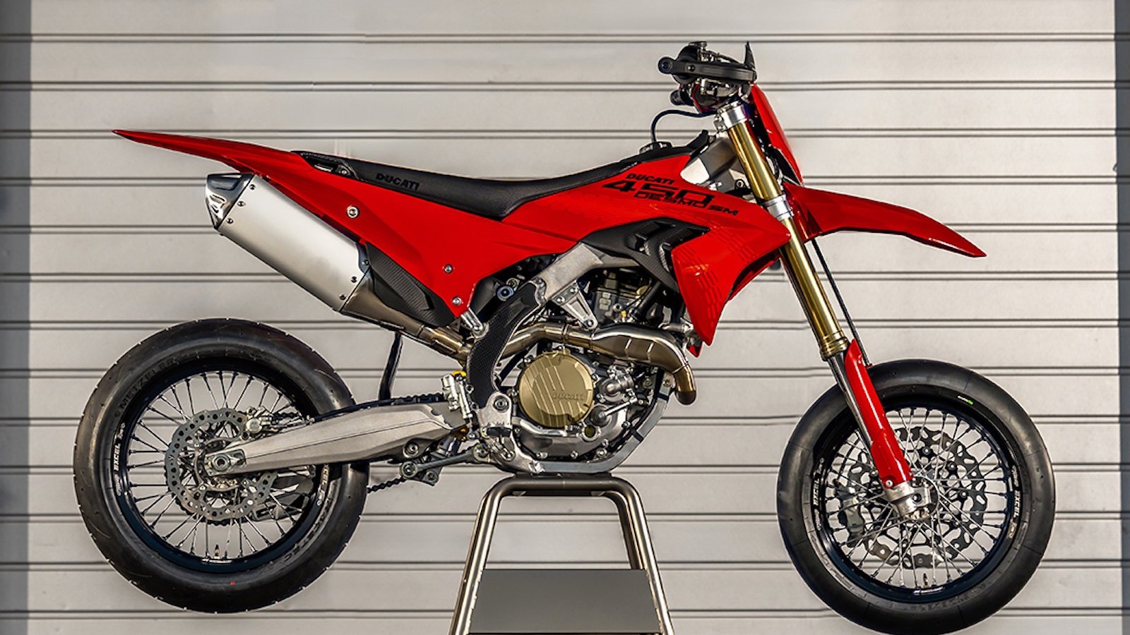The Ducati Desmo 450 SM