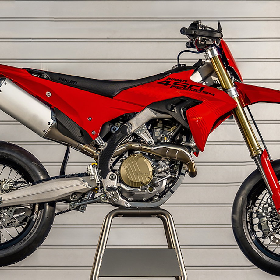 The Ducati Desmo 450 SM