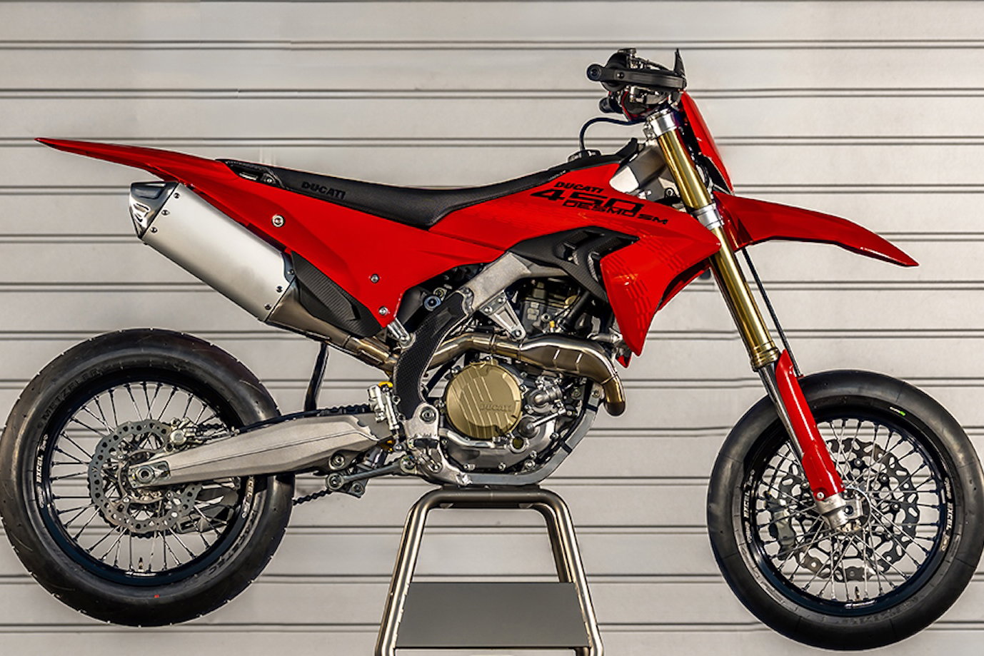 The Ducati Desmo 450 SM