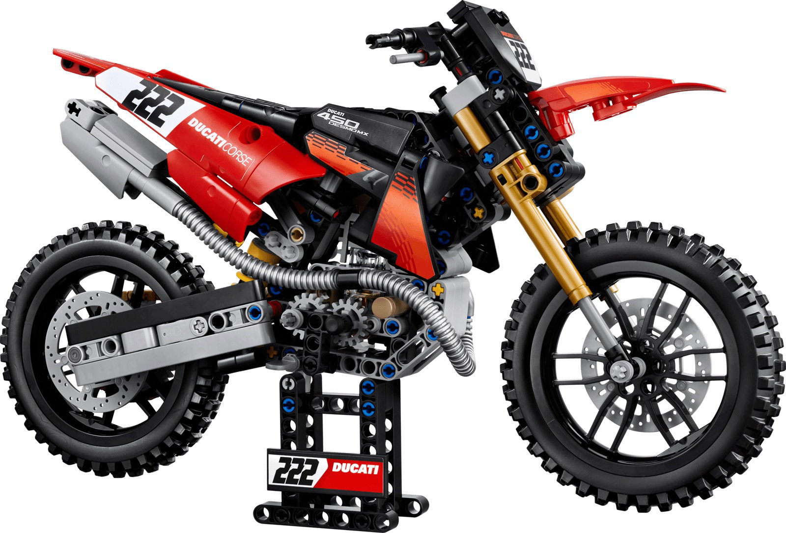 A Lego Technic Ducati Desmo450 MX