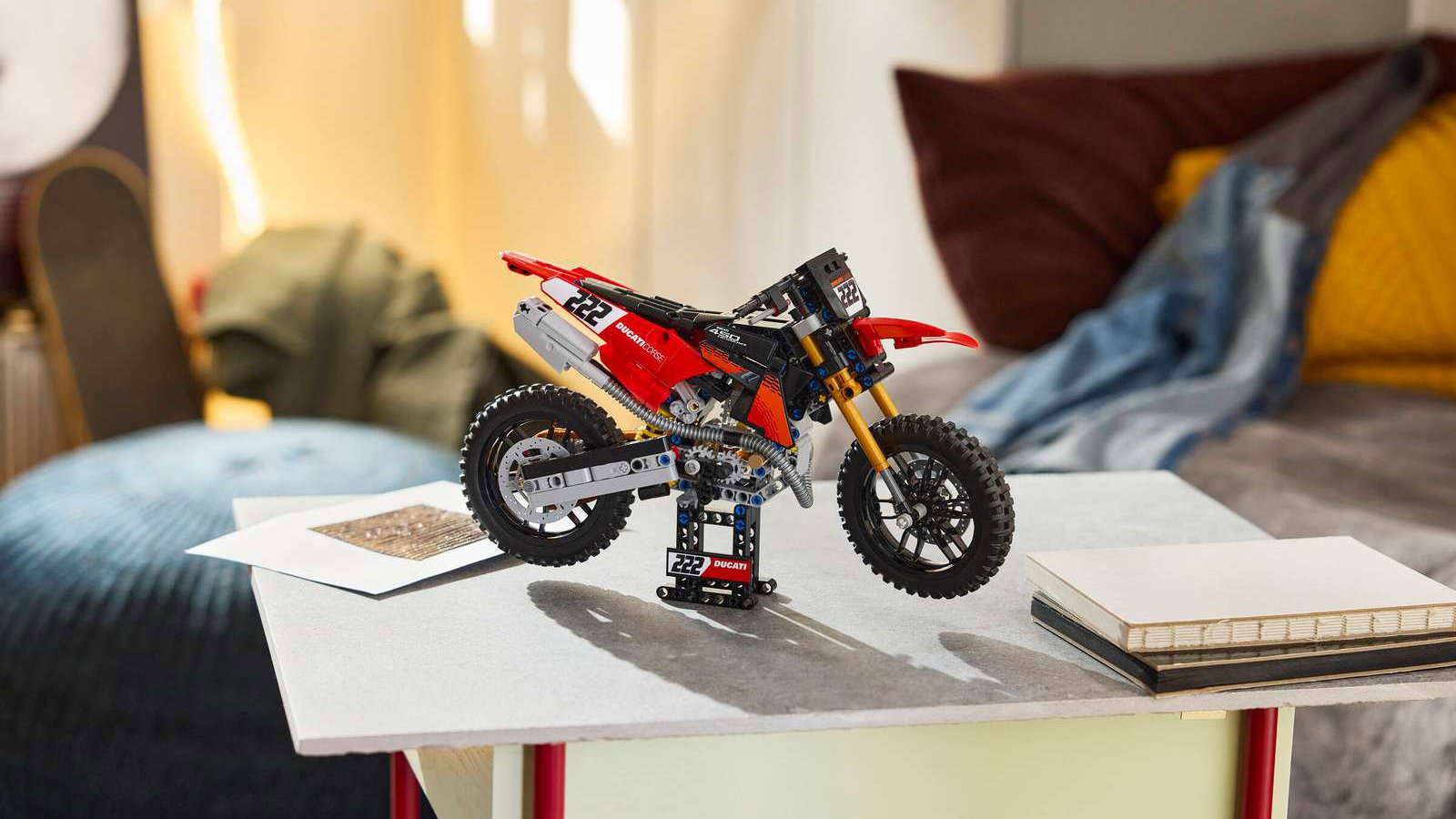 A Lego Ducati Desmo450 MX