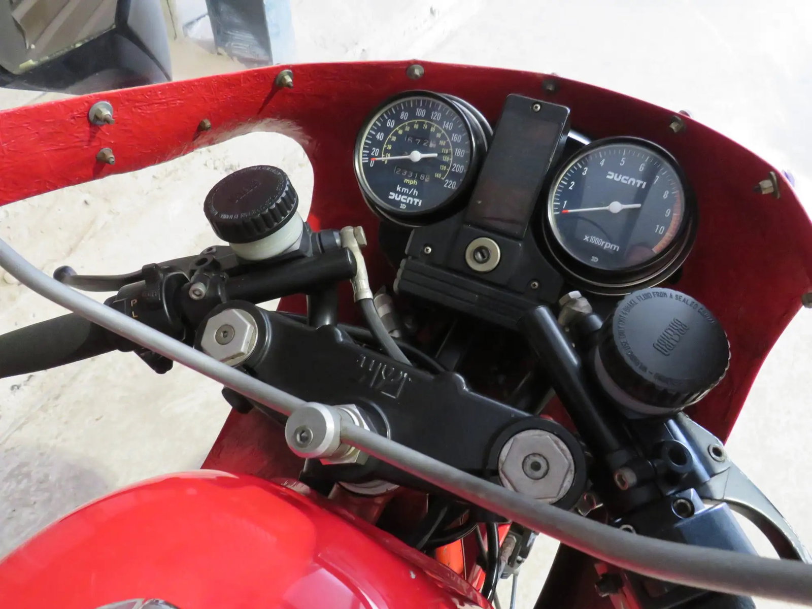 A Ducati Mike Hailwood Replica
