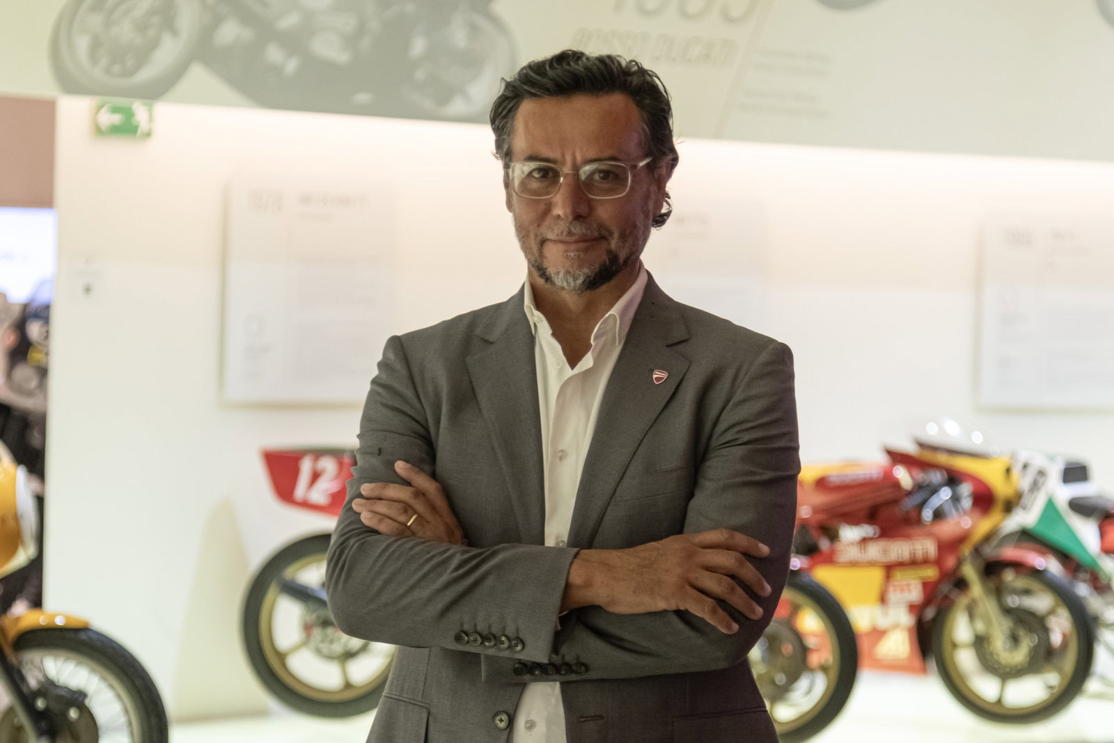 Ducati Global Sales & After Sales Director, Fabrizio Cazzoli