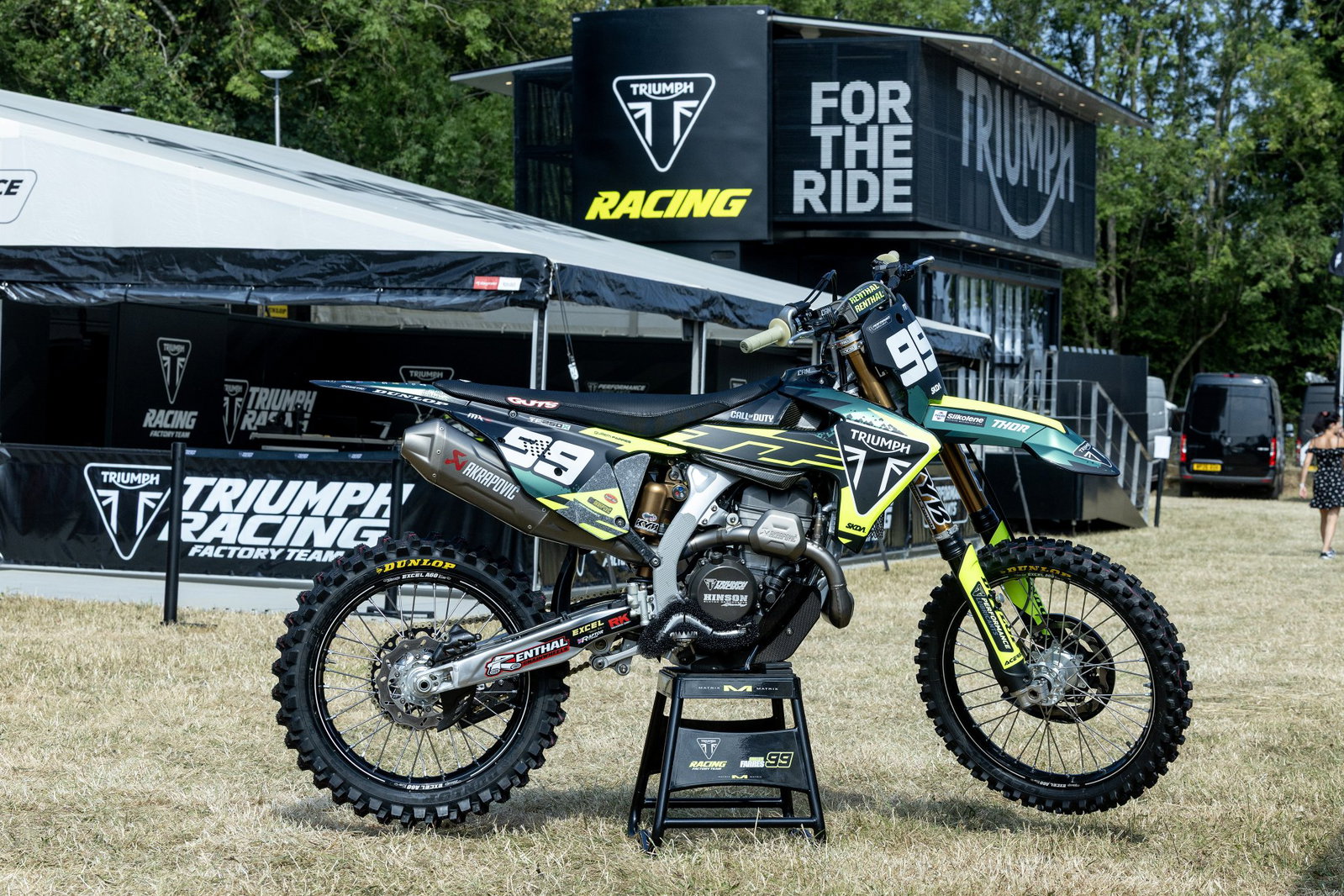 Farres' 2026 Triumph TF 250-X.