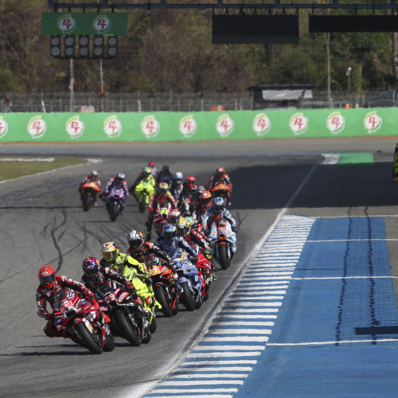MotoGP race in Buriram. Credit: Gold and Goose.