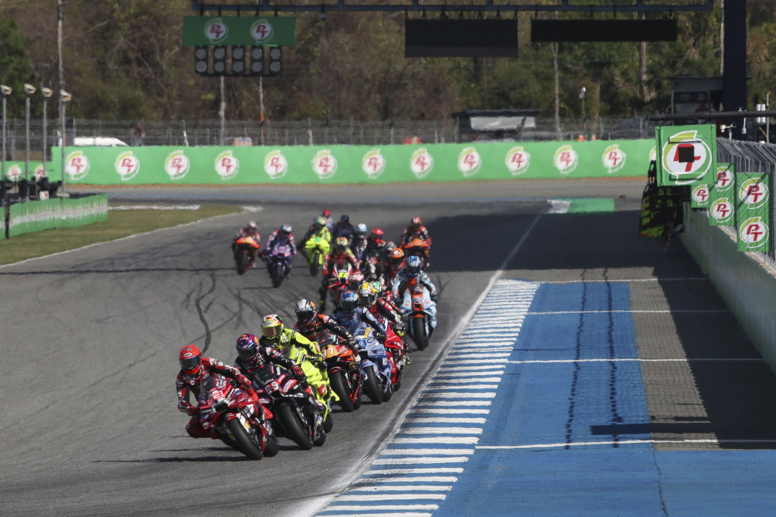 MotoGP race in Buriram. Credit: Gold and Goose.