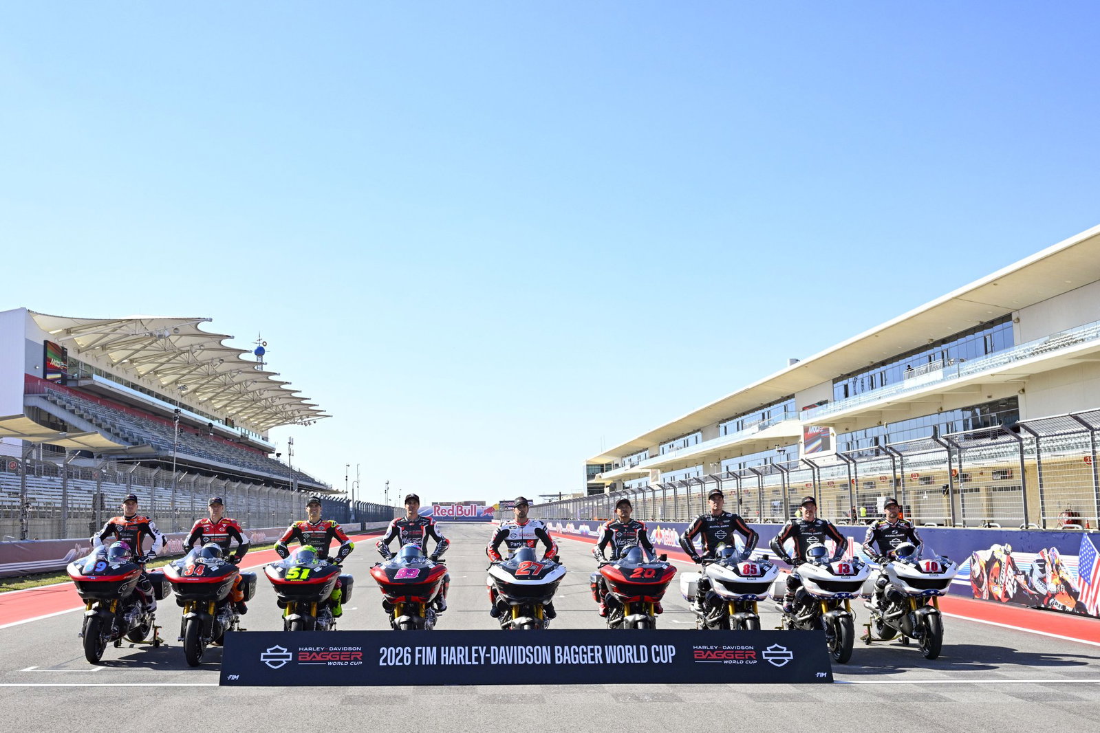 Harley-Davidson Bagger World Cup rider photo. Credit: Gold and Goose.