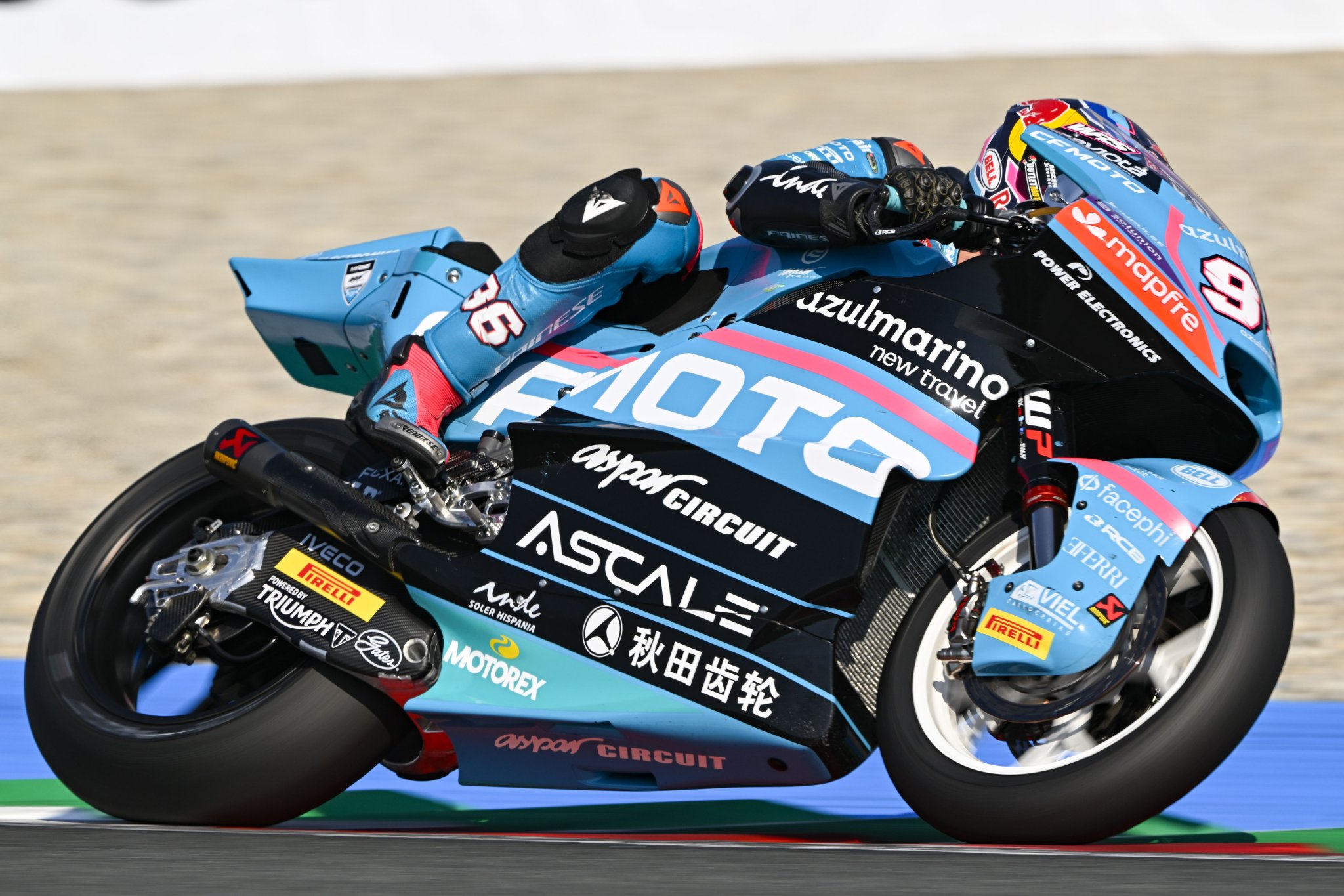 Dani Holgado at Assen. Credit: Gold and Goose.