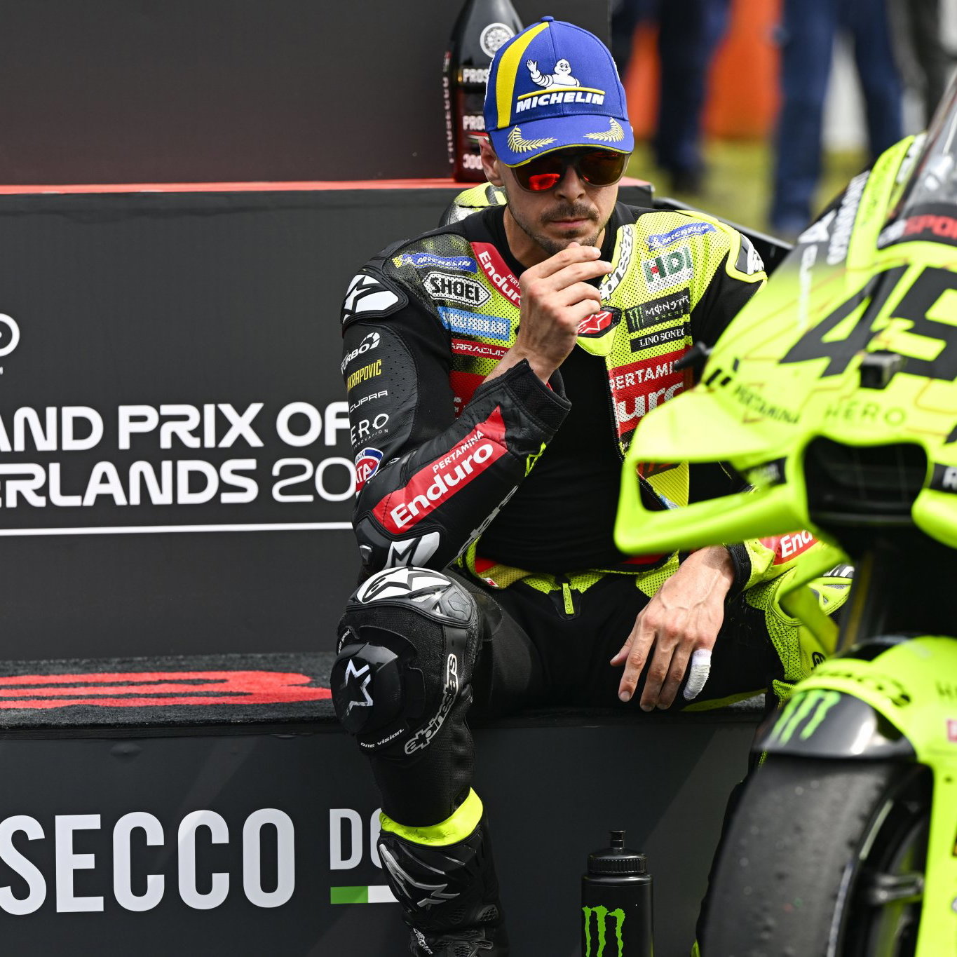 Fabio di Giannantonio at the Dutch MotoGP. Credit: Gold and Goose.