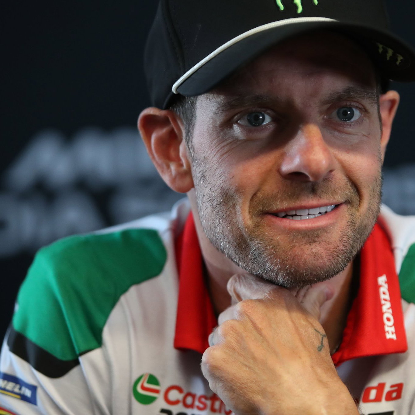 Cal Crutchlow at the German MotoGP. Credit: Gold and Goose.