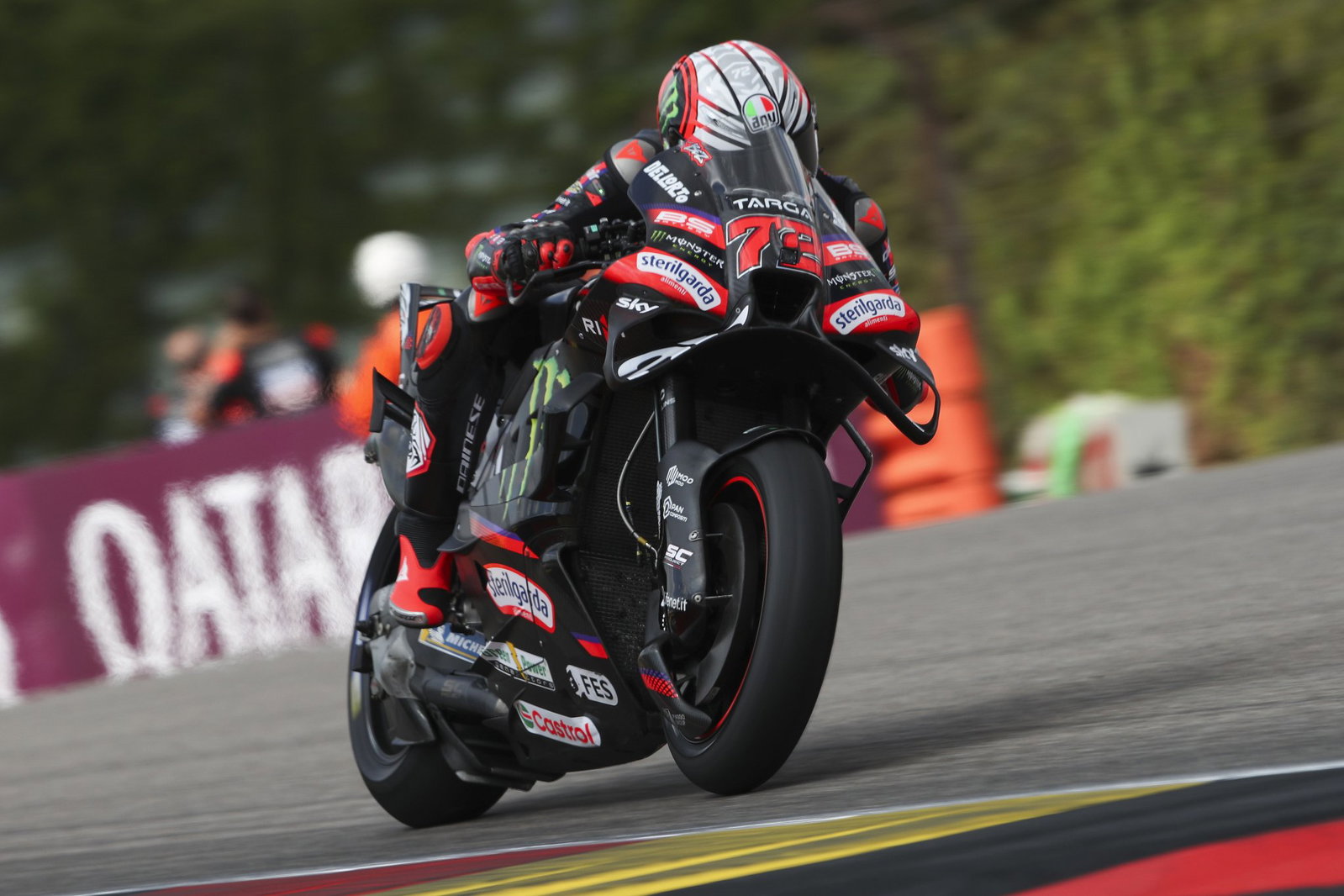 Marco Bezzecchi at the 2026 German MotoGP. Credit: Gold and Goose.