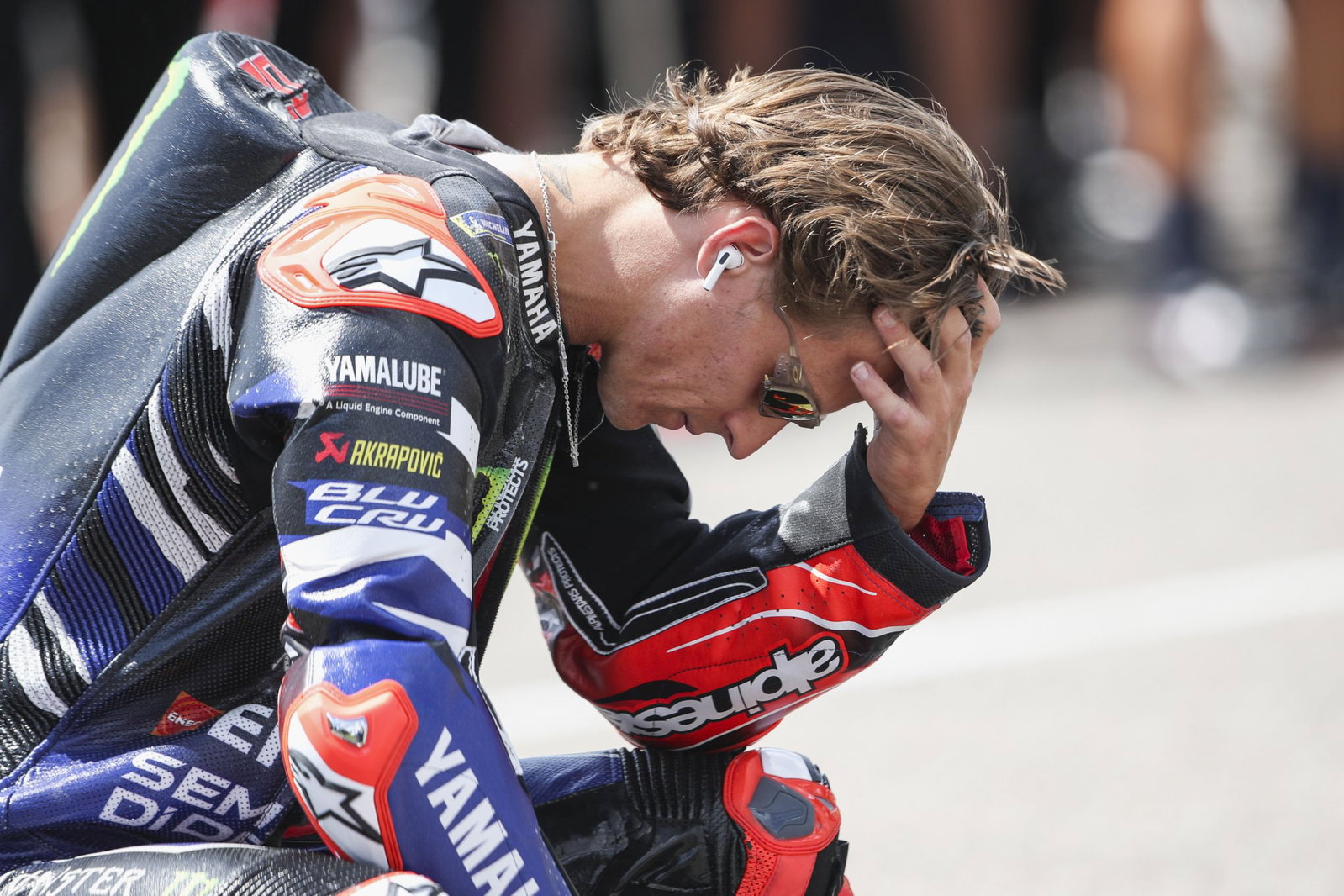 Quartararo at Sachsenring. Credit: Gold and Goose.