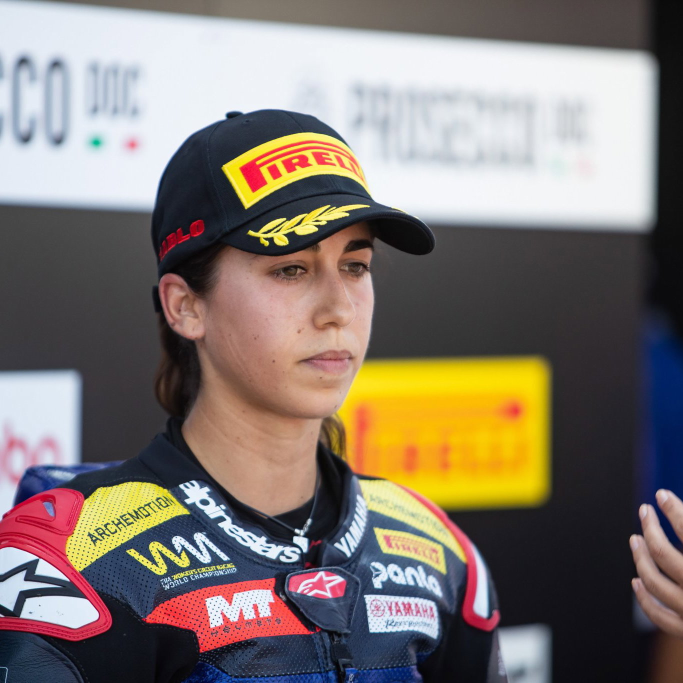 Maria Herrera at Donington Park. Credit: Gold and Goose.