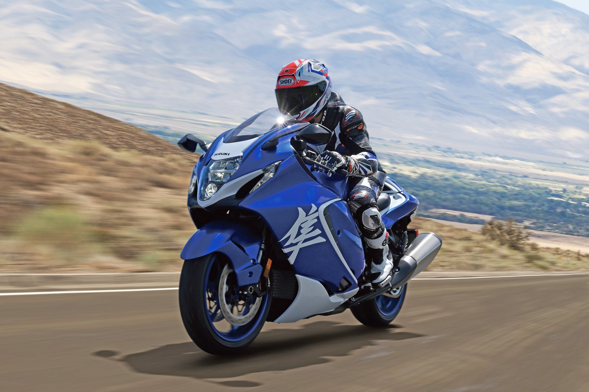 Special edition Suzuki Hayabusa.