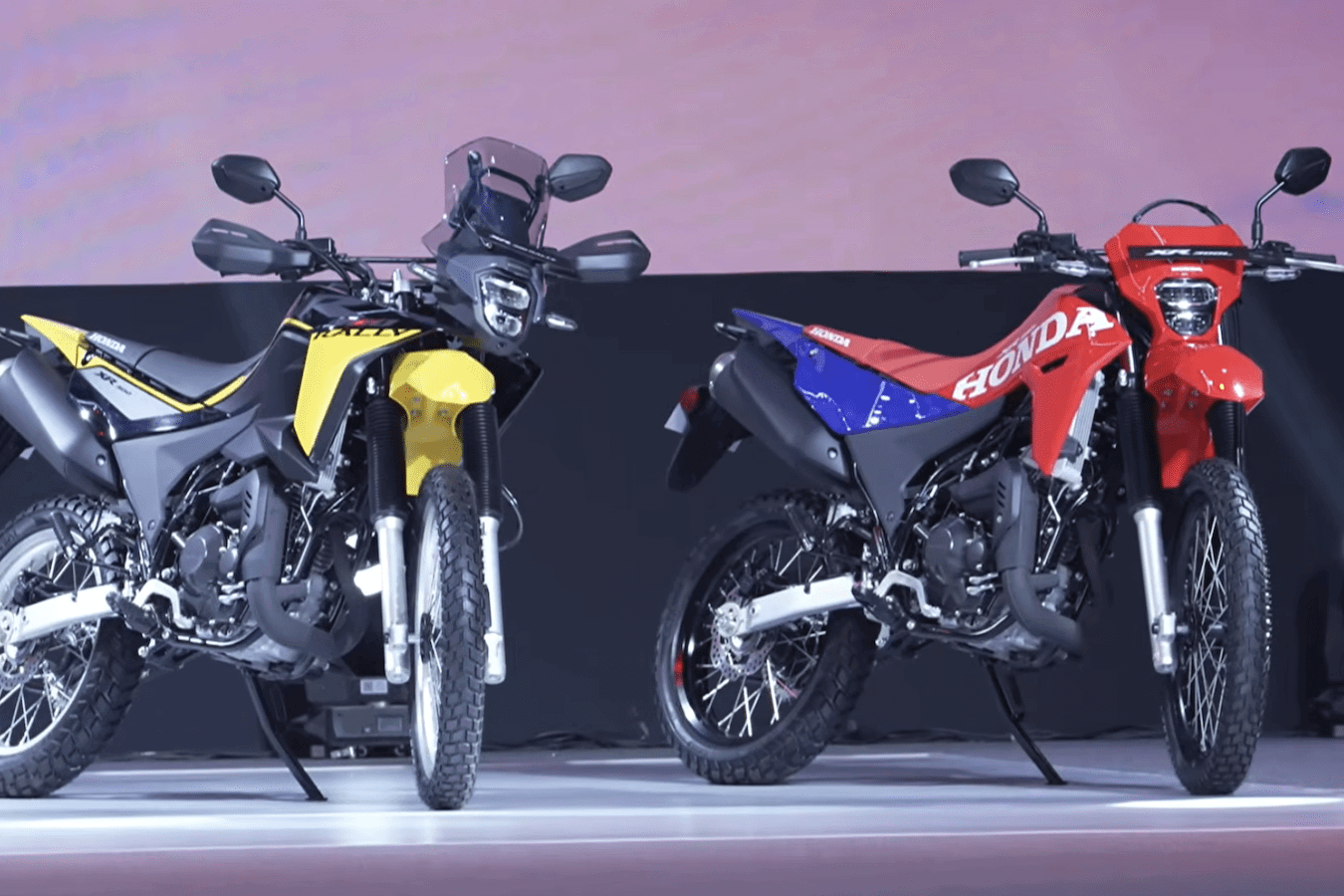 The new Honda XR300L and XR300L Rally