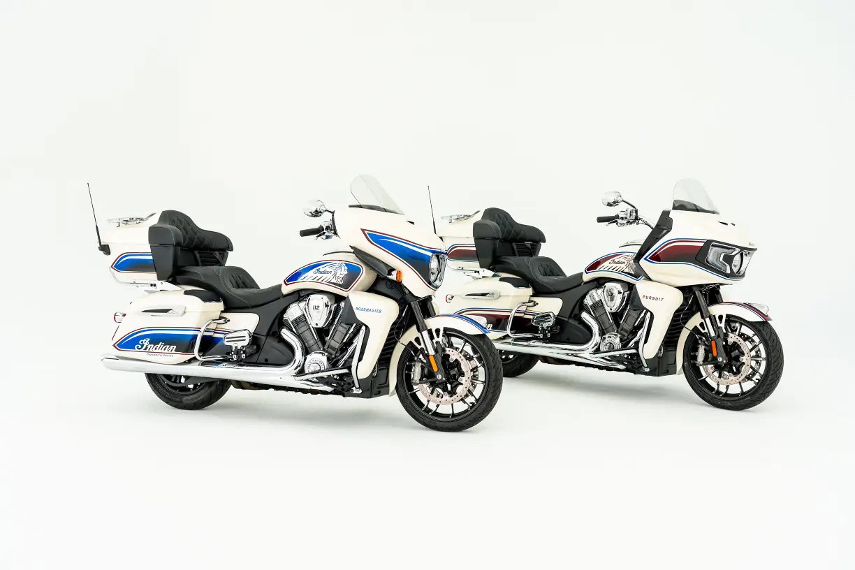 Bikes in the Indian Signature Series