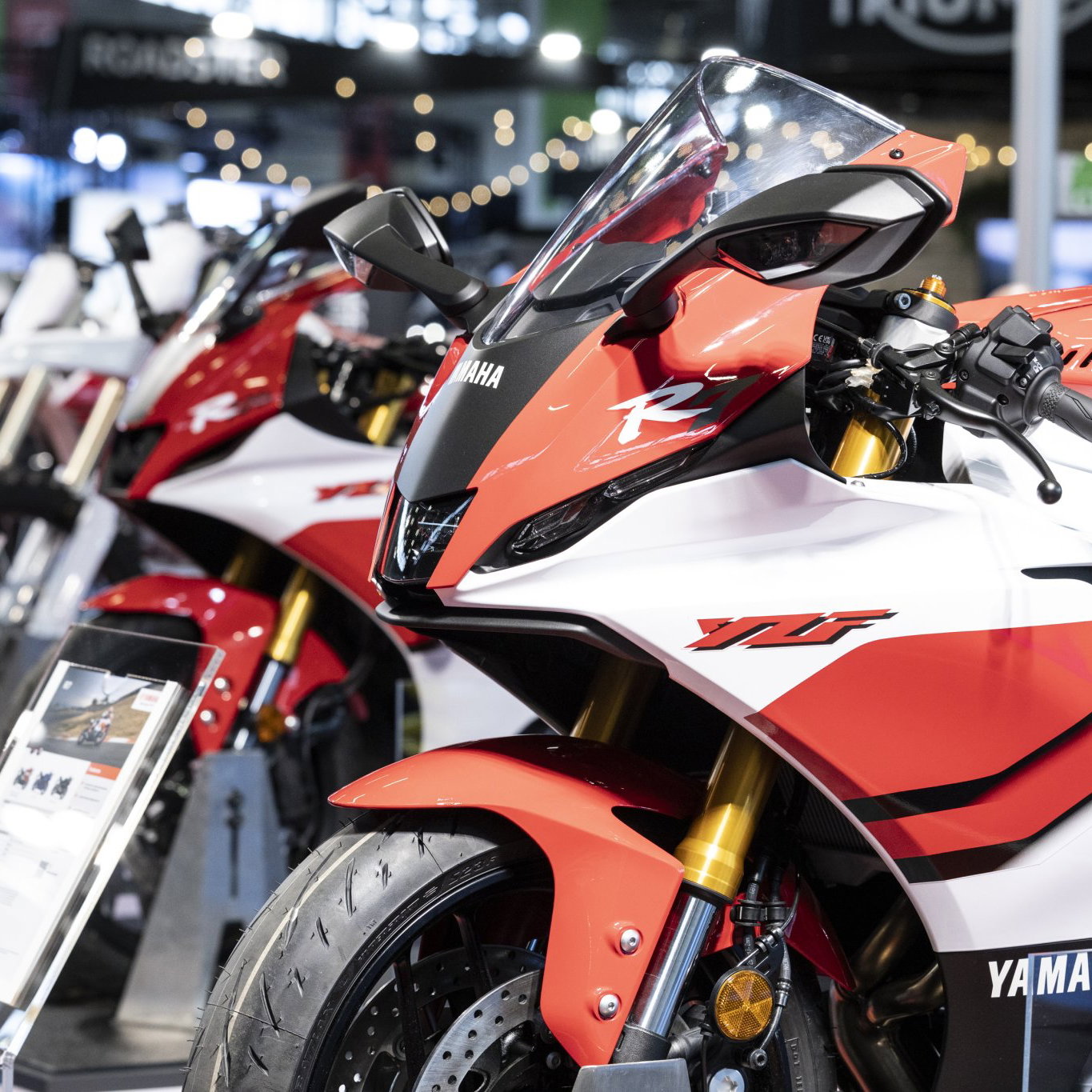 Motorcycles at Intermot in Cologne. Photo credit: Koelnmesse/Intermot.