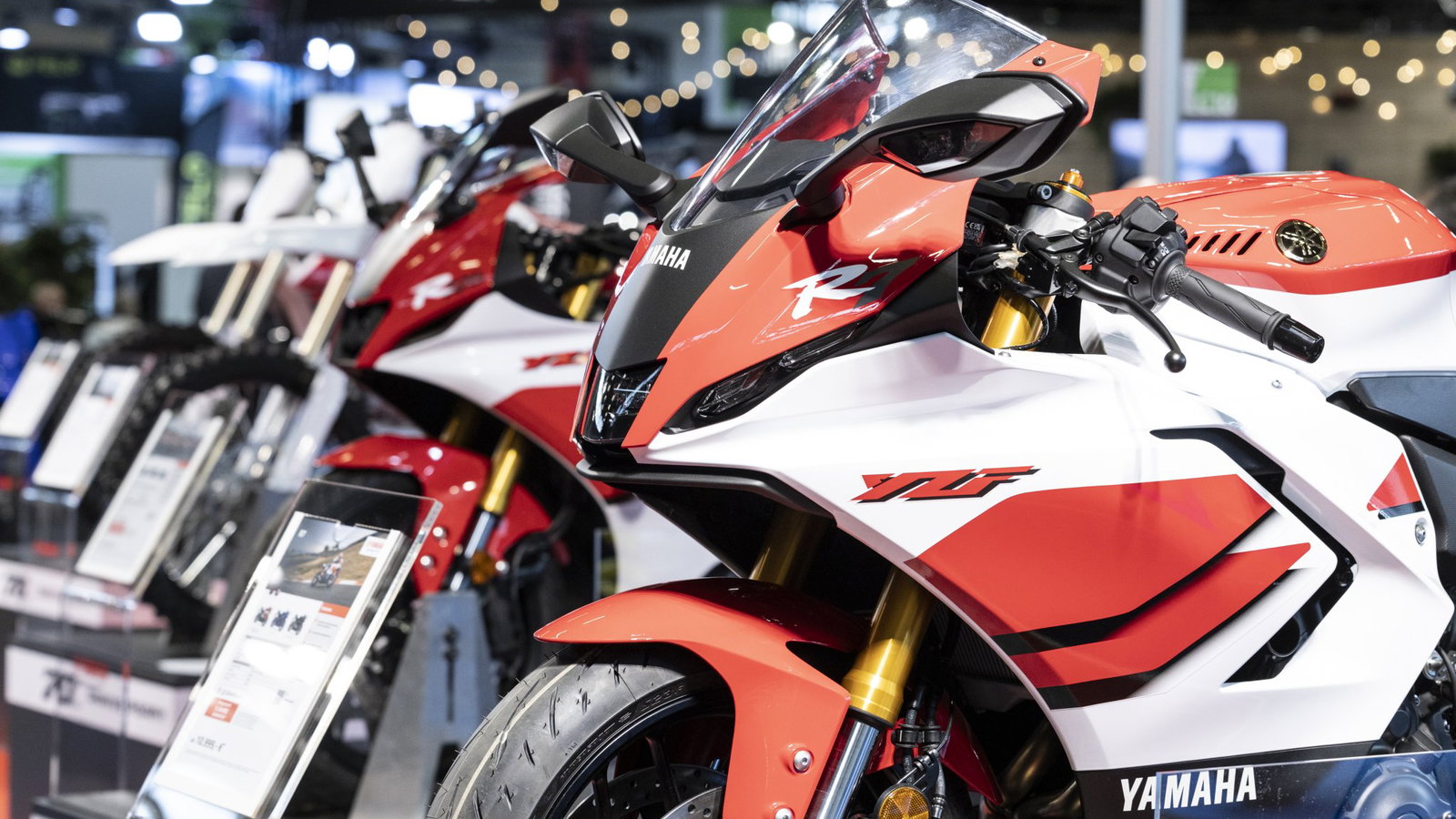 Motorcycles at Intermot in Cologne. Photo credit: Koelnmesse/Intermot.