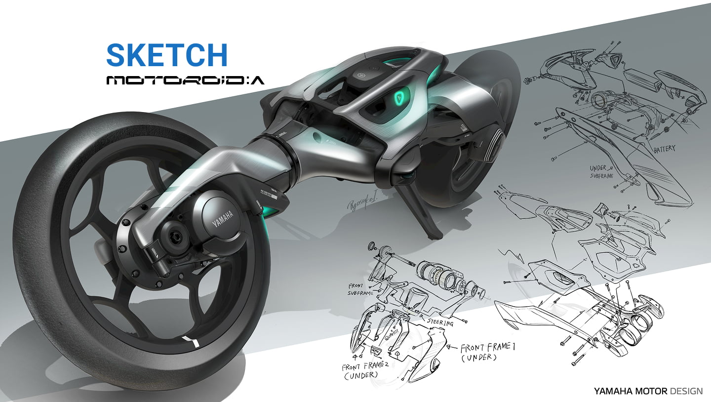 Yamaha's MOTOROiD:Λ