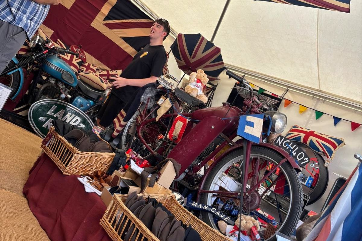 The National Motorcycle Museum stand at FoS