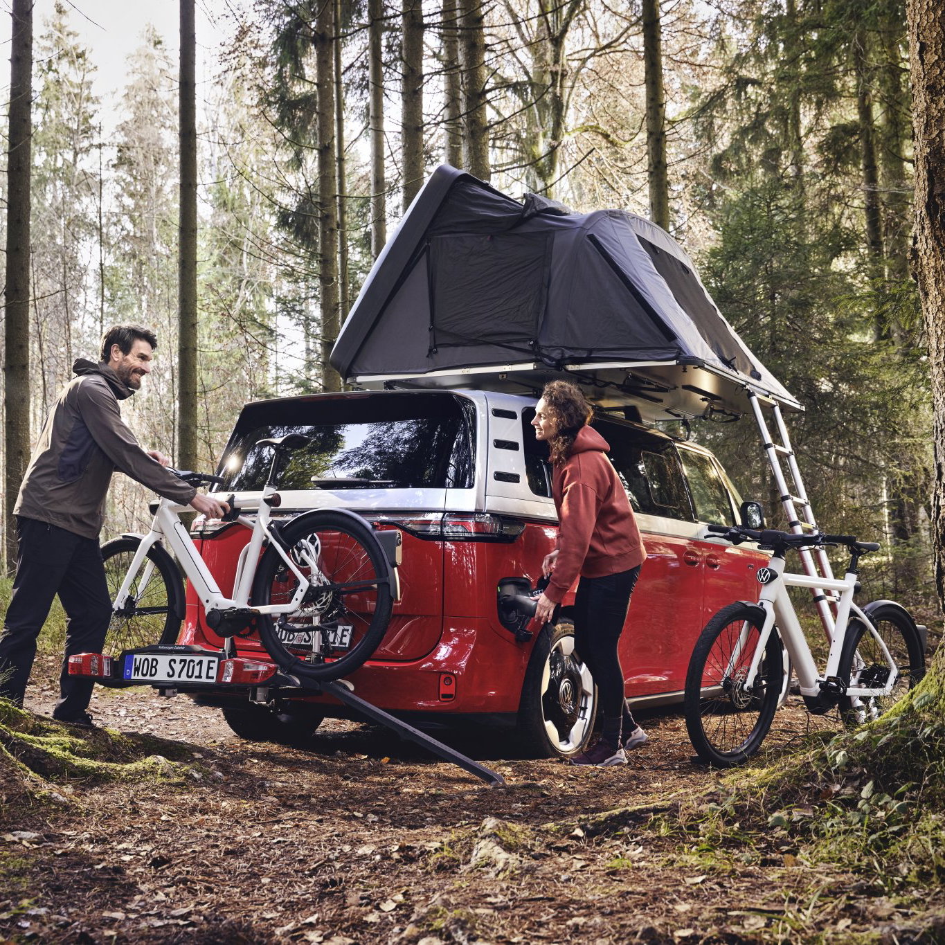 A VW-branded bicycle